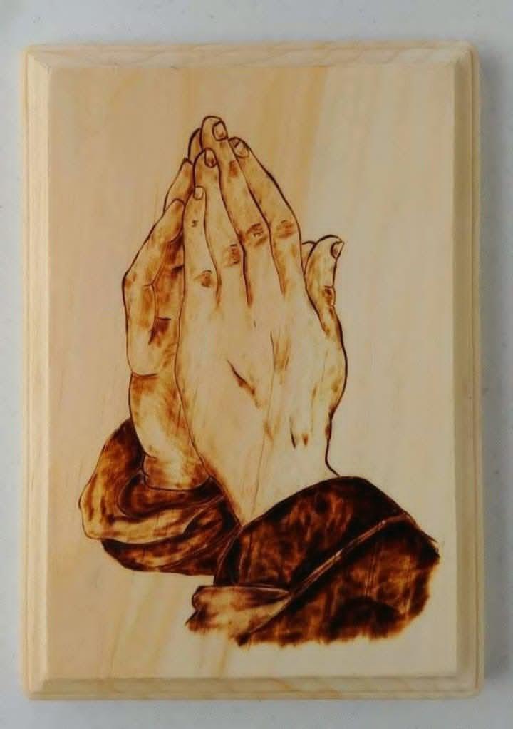 Duar në Lutje – Pirografi në dru natyral