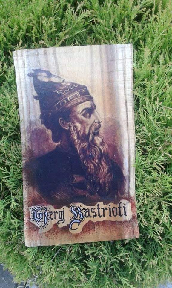 Gjergj Kastrioti - Art në Dru