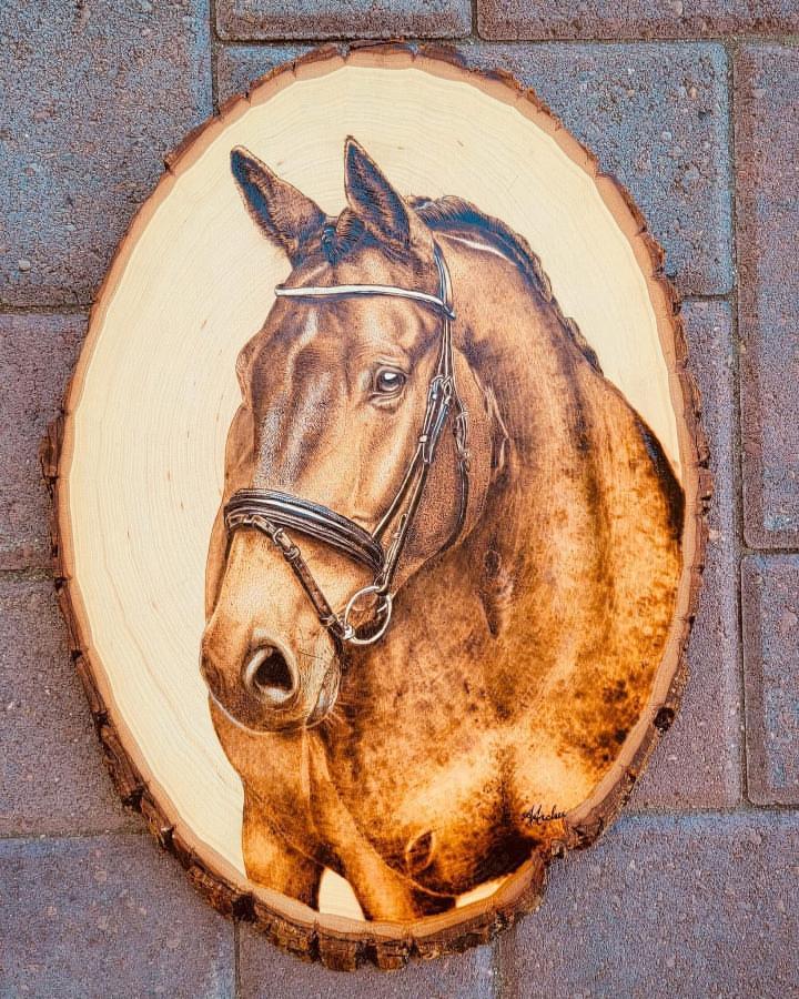 Dekor punuar me Pirografi