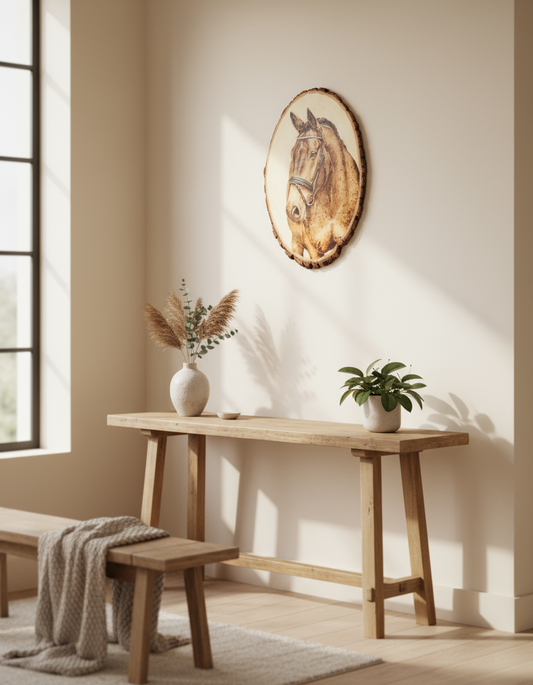 Dekor punuar me Pirografi