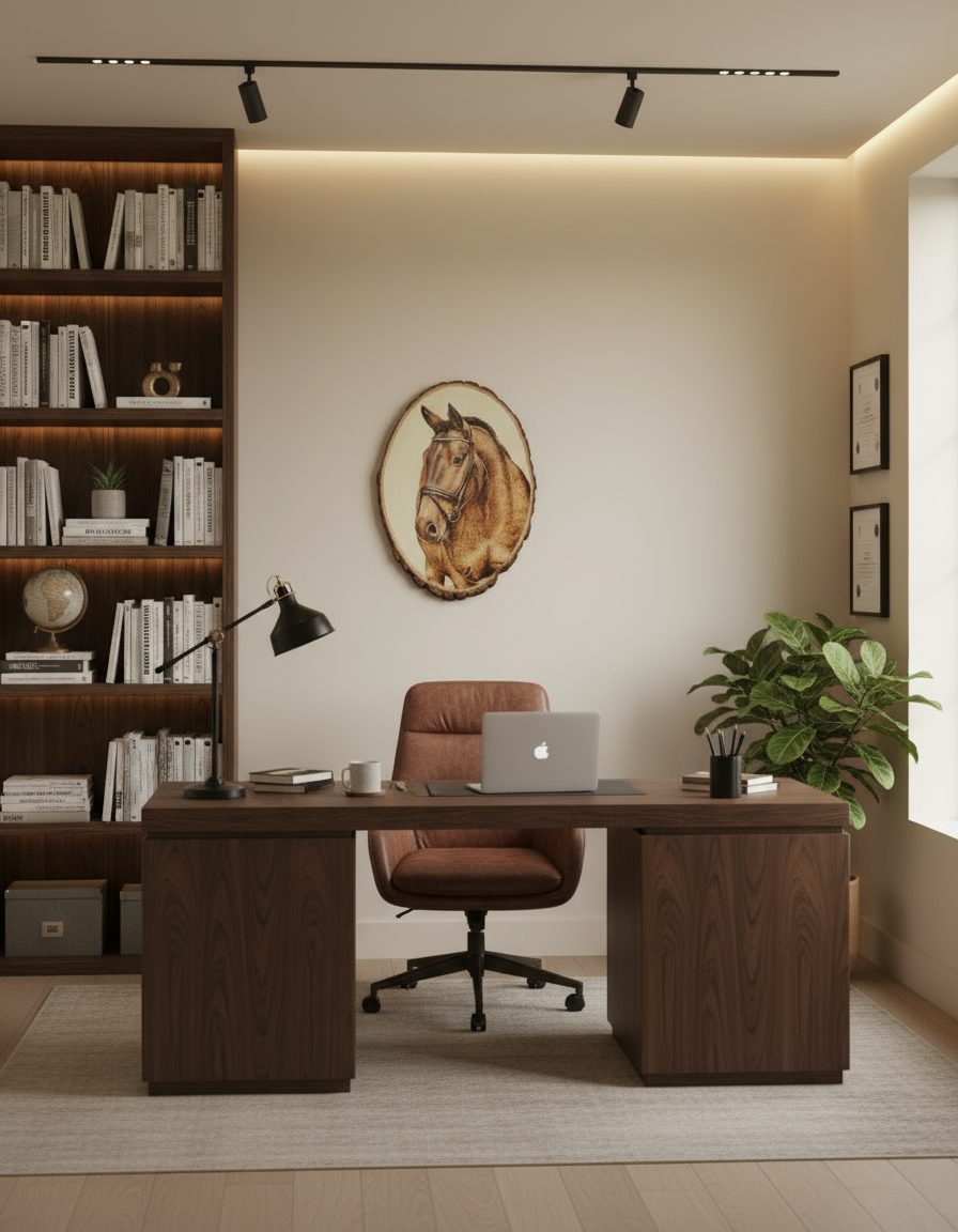 Dekor punuar me Pirografi